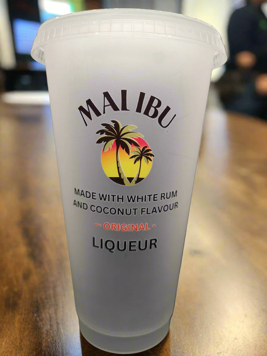 Malibu Tropical Drinks Cold Cup