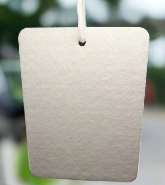 Personalised Rectangle Air Freshener With Fragrance