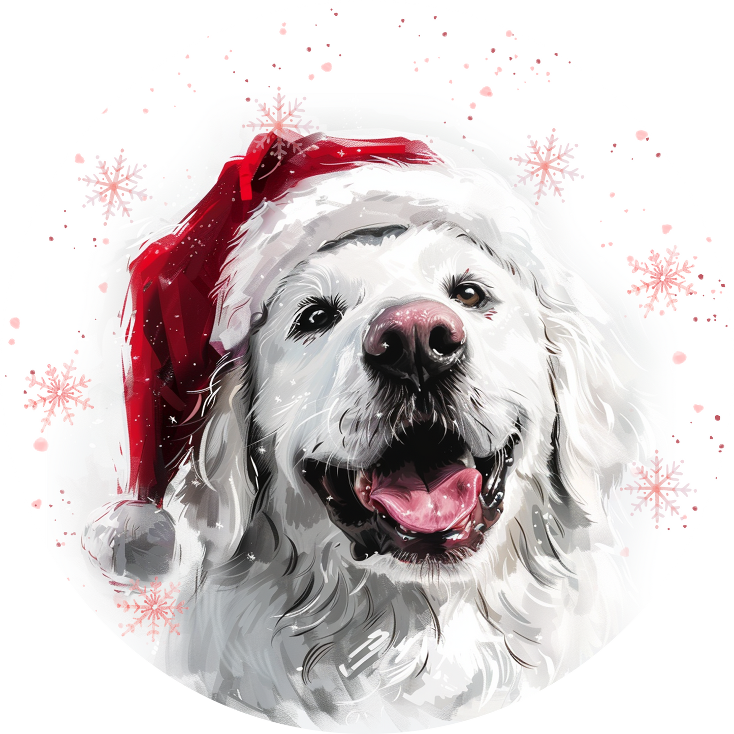 Kuvasz Dog Christmas Bauble