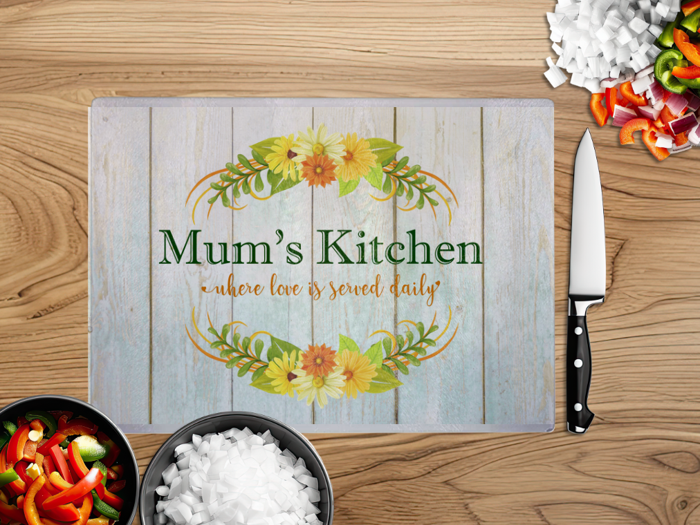 Mum's Kitchen Chopping Board