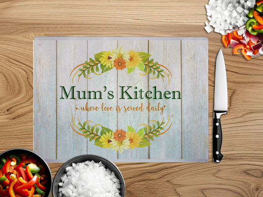 Mum's Kitchen Chopping Board