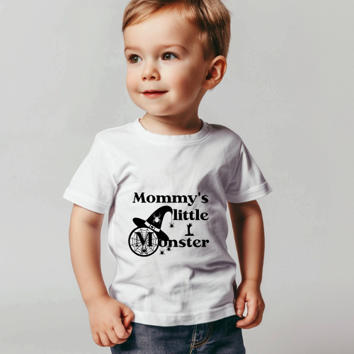 Mommy's Little Monster Halloween T-Shirt