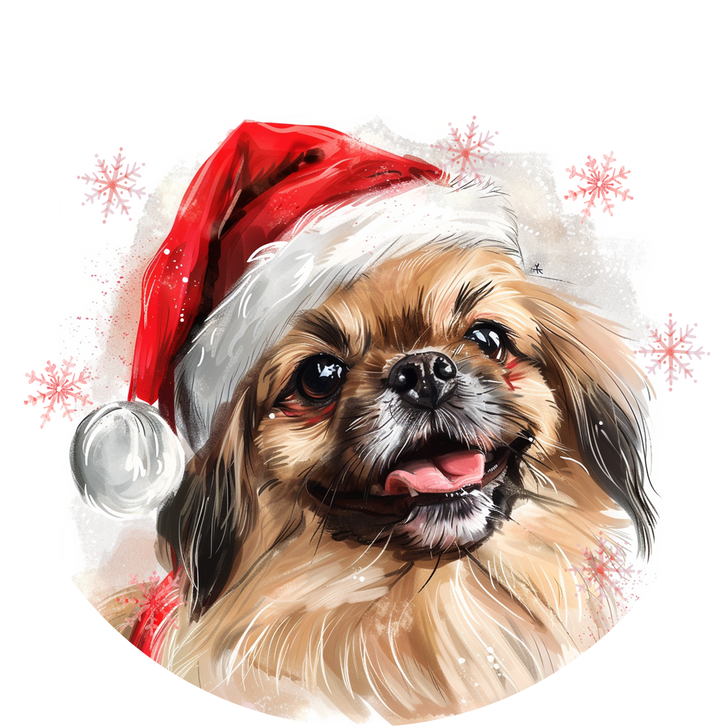 Pekingese Dog Christmas Bauble