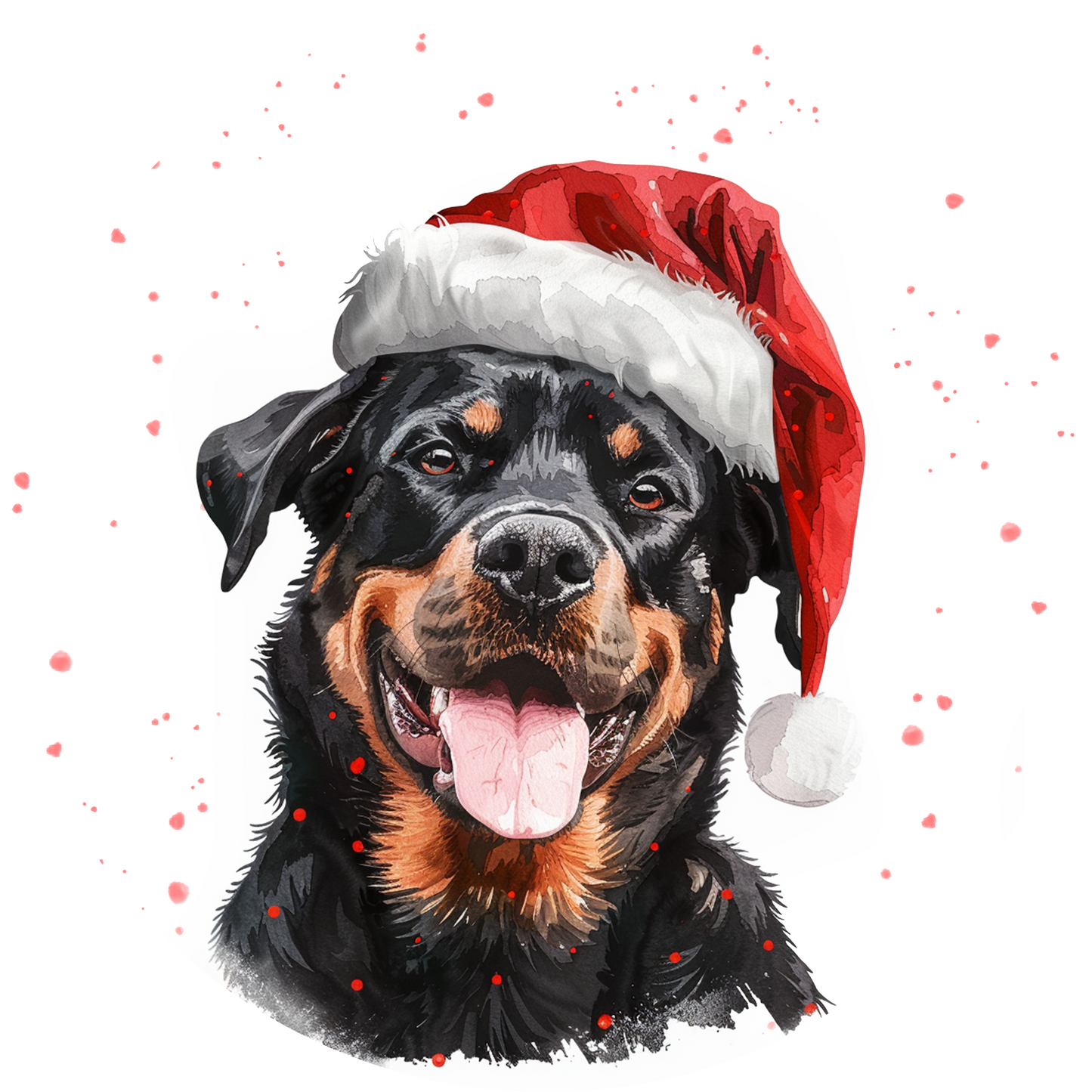 Rottweiler Dog Christmas Bauble