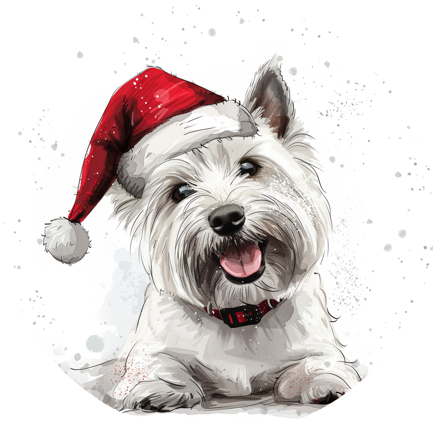 West Highland Terrier Dog Christmas Bauble