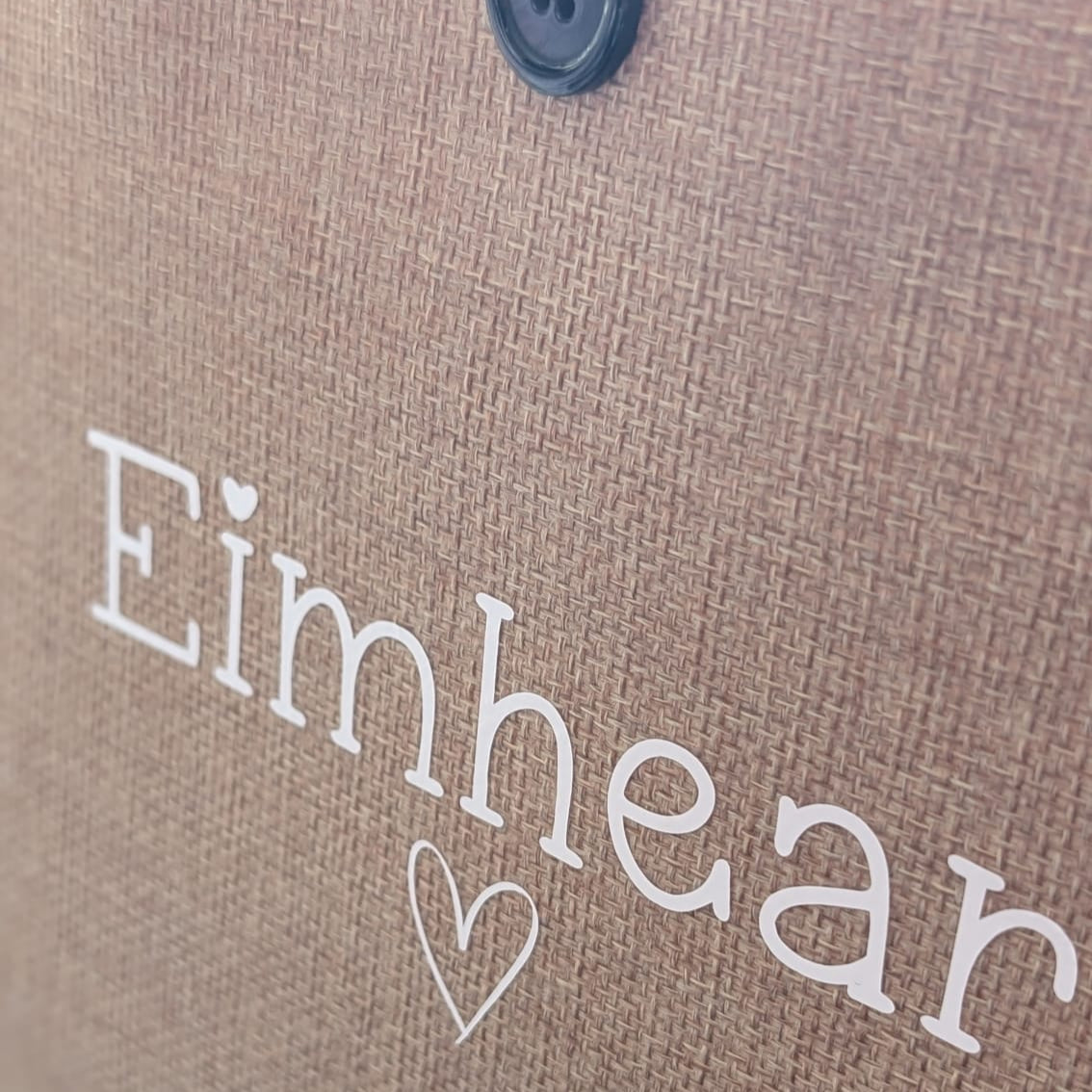 Personalised Custom Printed Eco Jute Bags