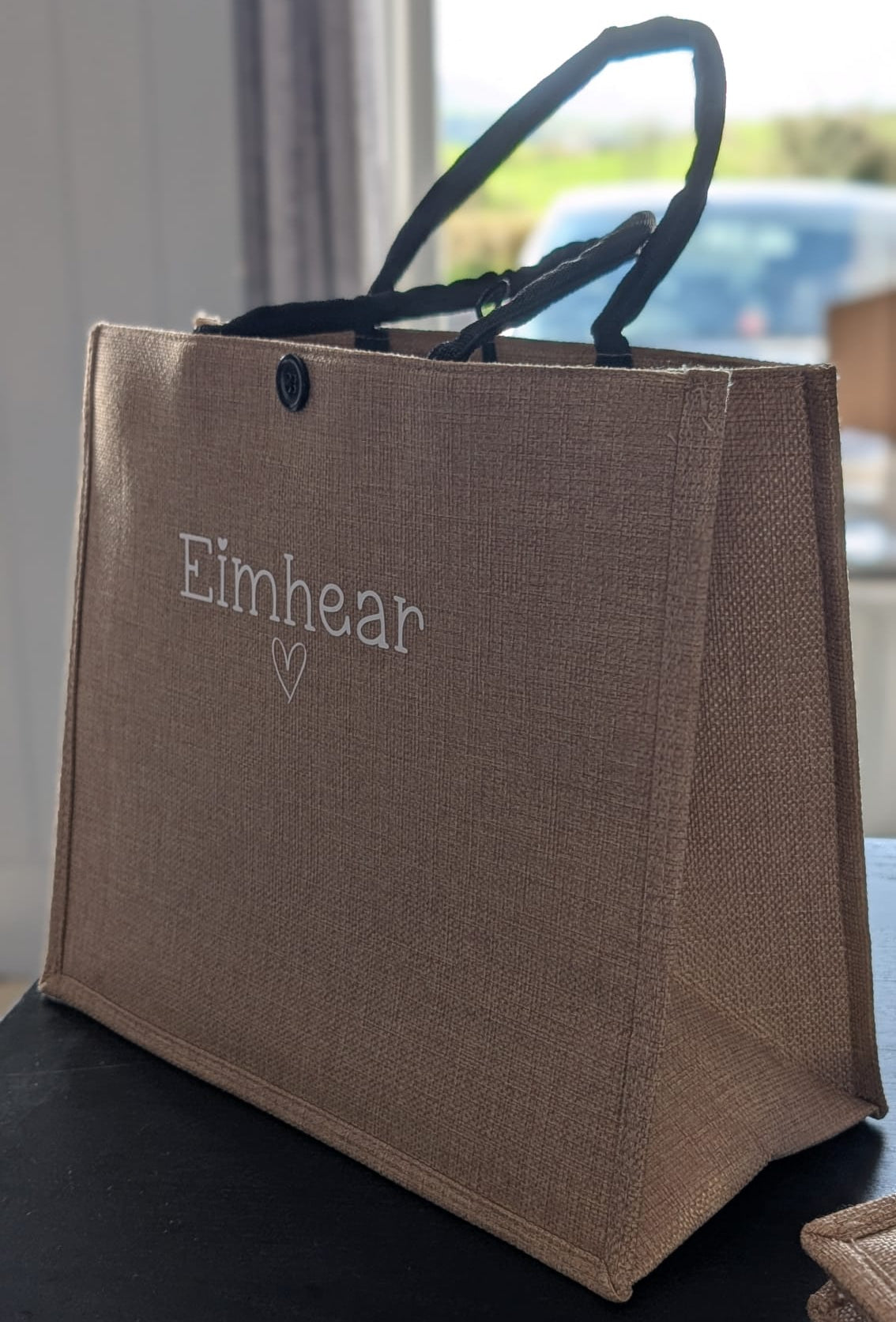 Personalised Custom Printed Eco Jute Bags