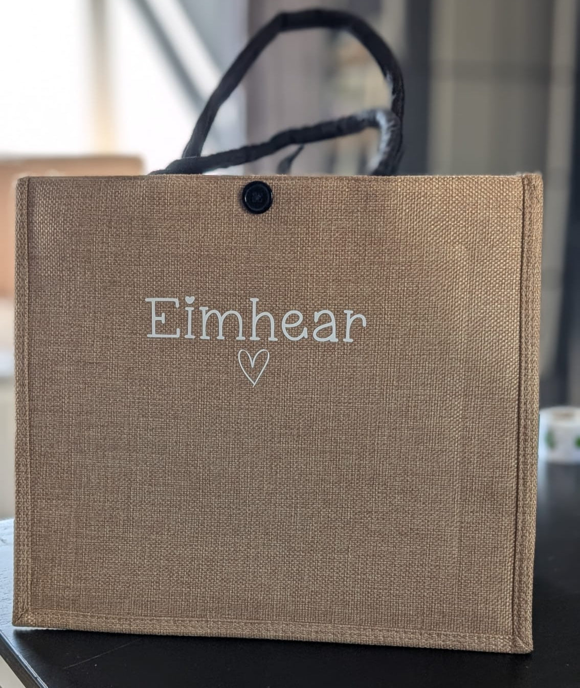 Personalised Custom Printed Eco Jute Bags