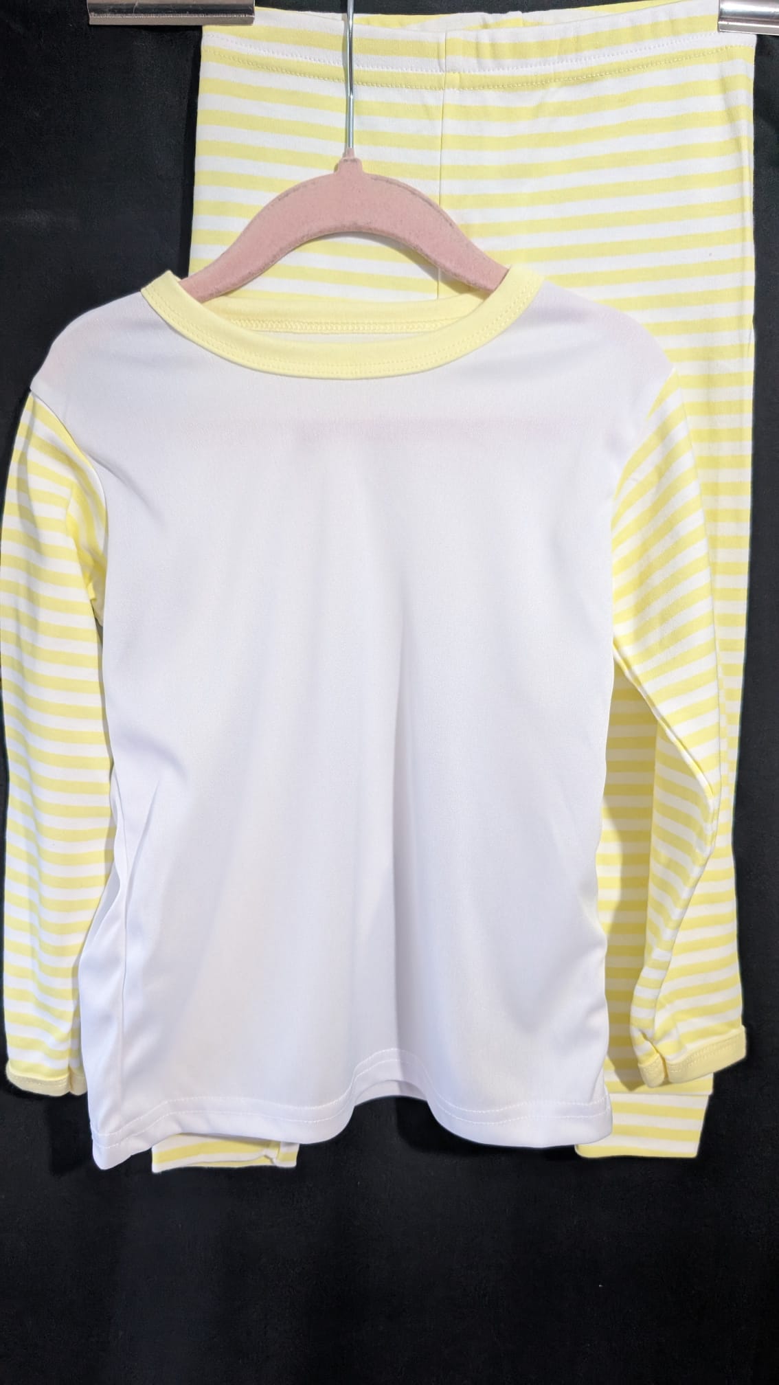 Personalised Yellow Lemon Kids PJs