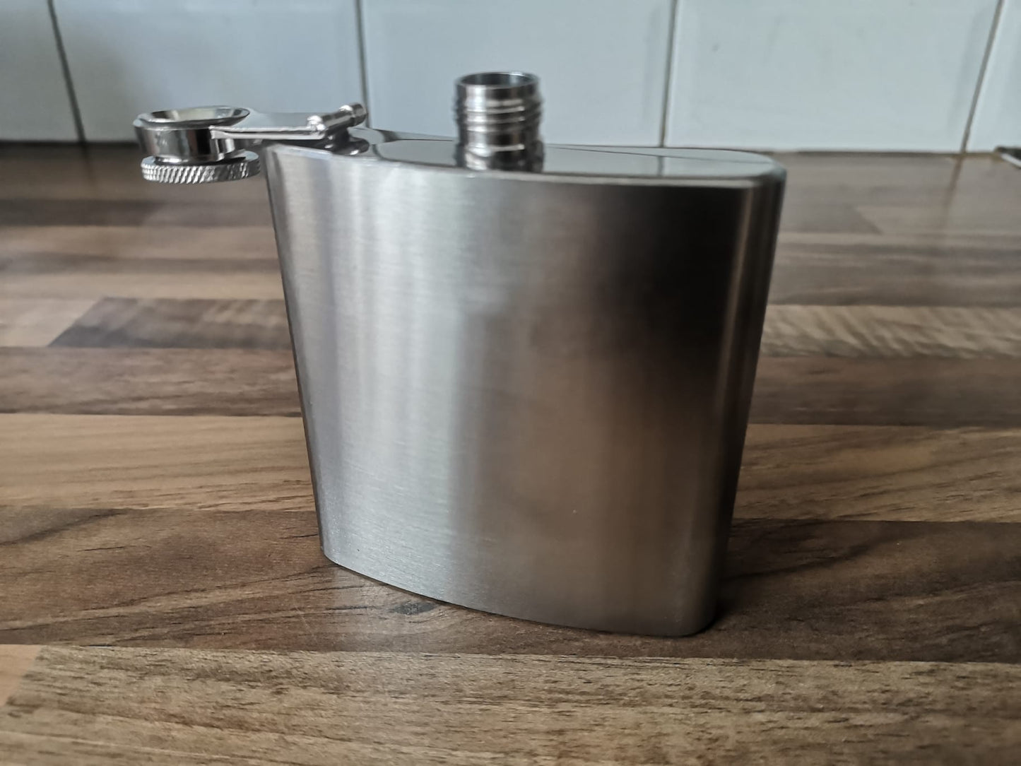 165ml Stainless Steel Hip Flask - Personalised