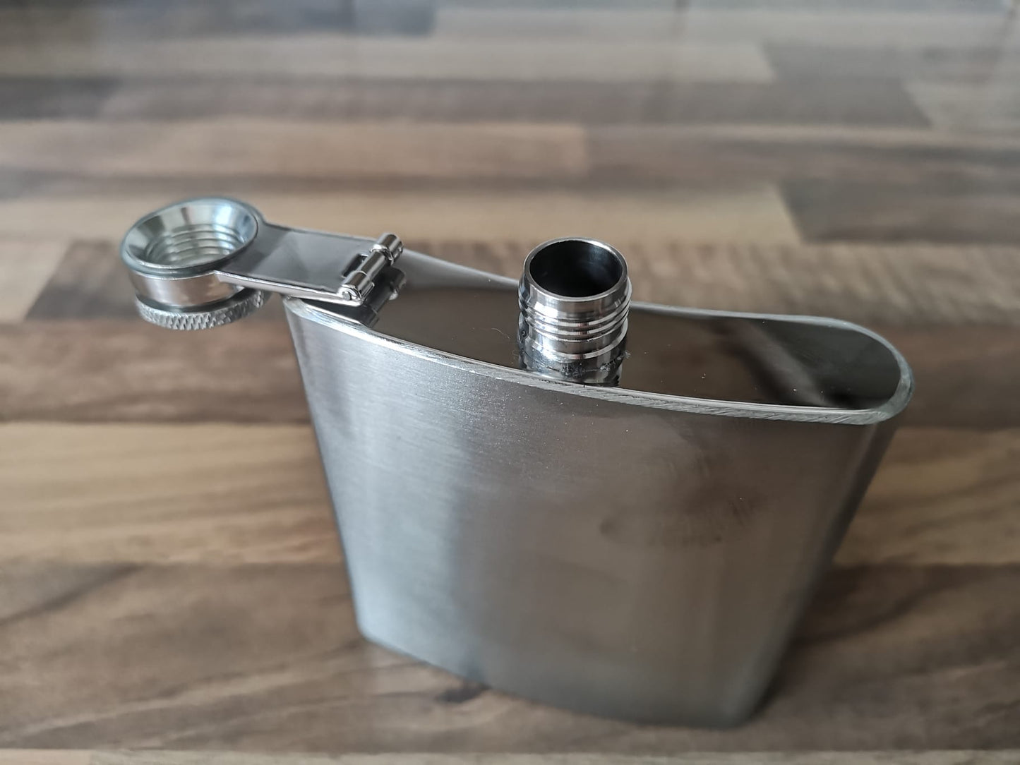 165ml Stainless Steel Hip Flask - Personalised