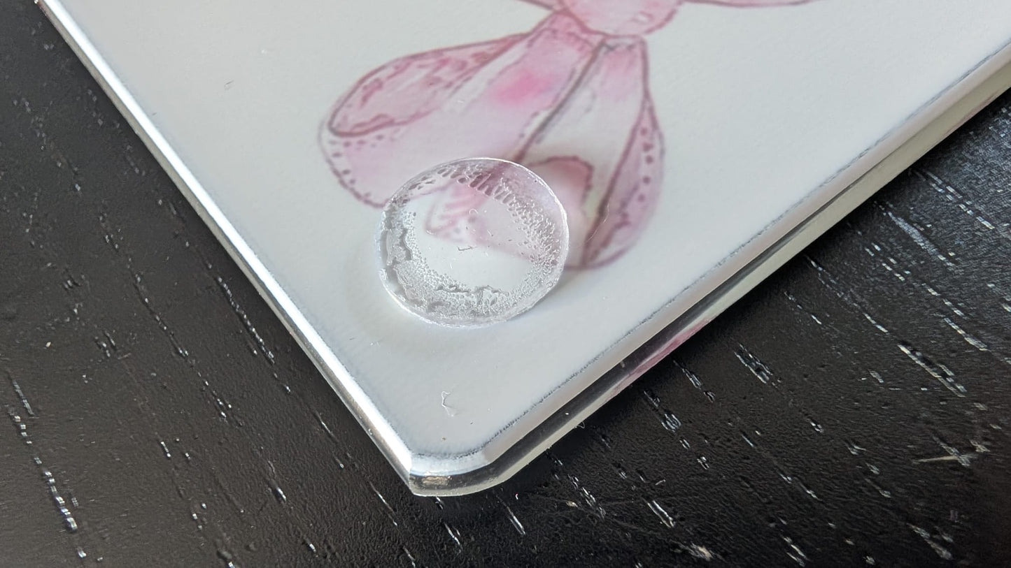 Pink Bowes Chopping Board