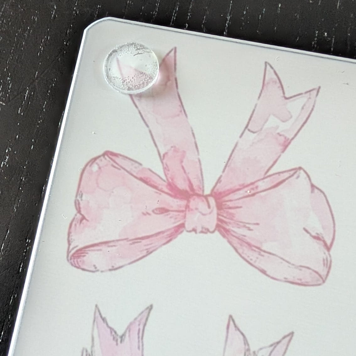 Pink Bowes Chopping Board