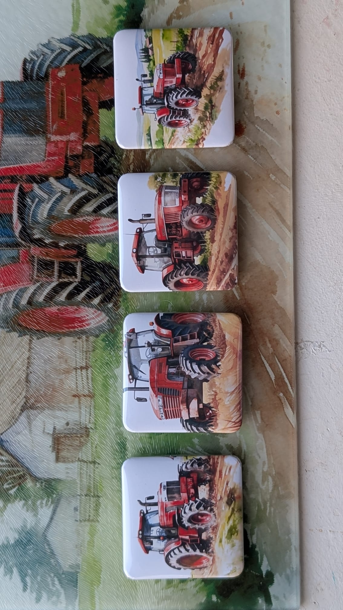Personalised Square Memory Magnets