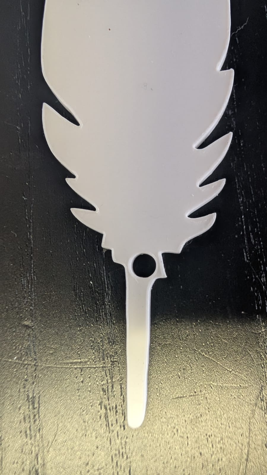 Personalised Angel Feather Christmas Bauble