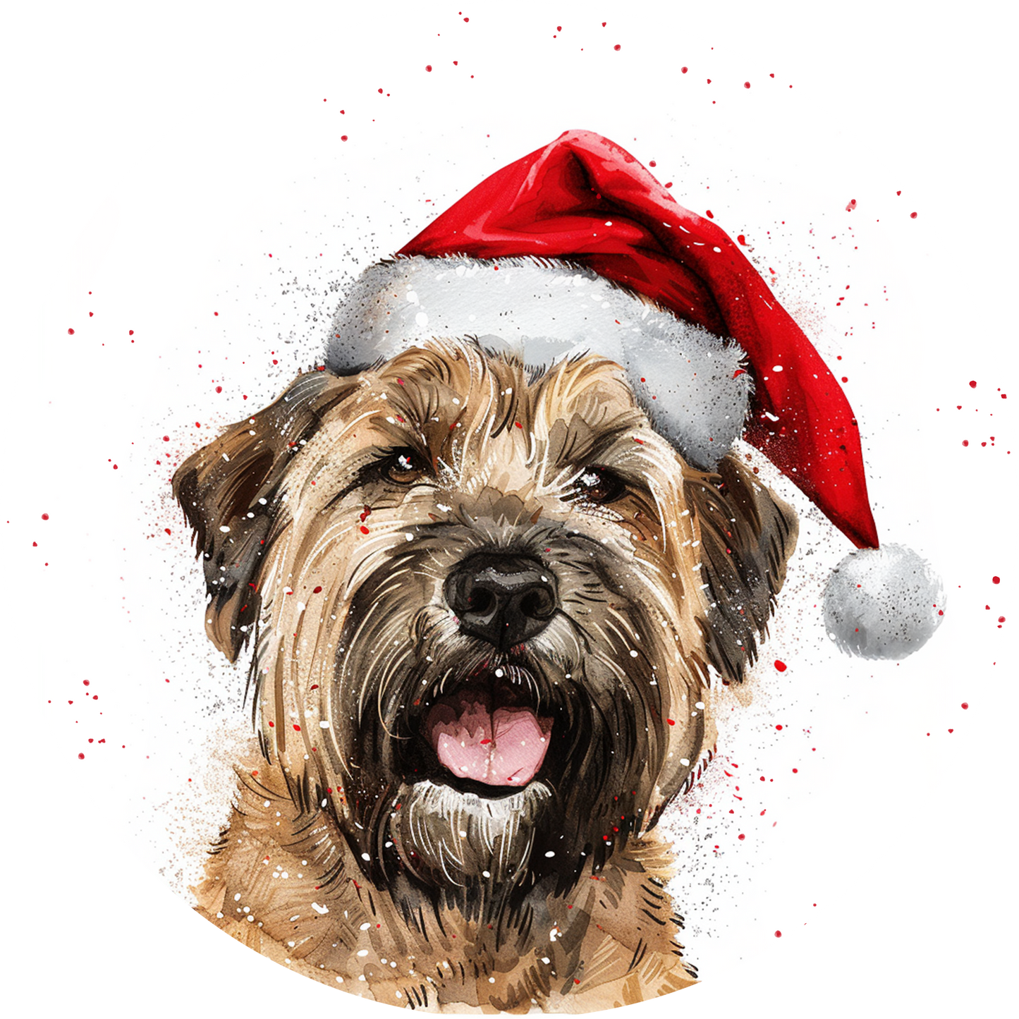 Wheaten Terrier Dog Christmas Bauble