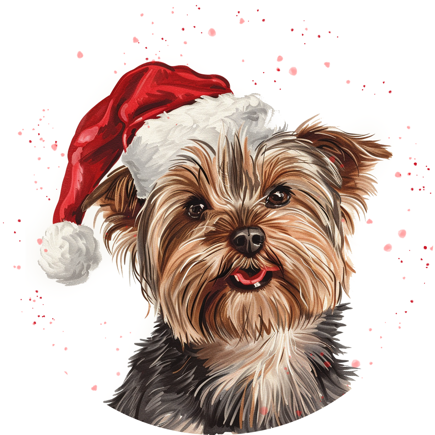 Yorkshire Terrier Dog Christmas Bauble