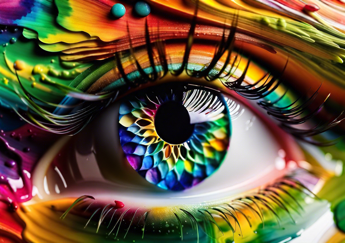 Eye Catching Colourful Cutting Board