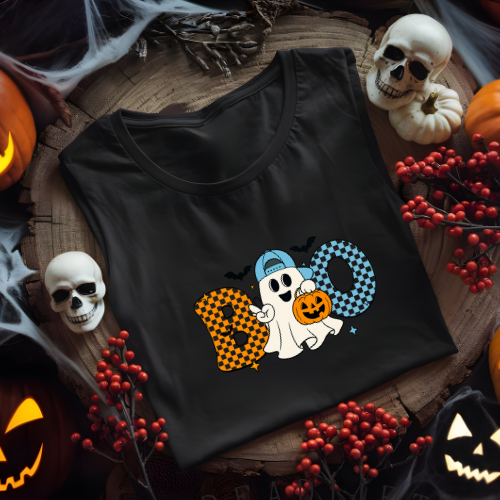 Kids BOO Halloween T-Shirt