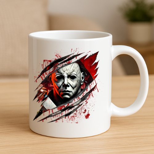 Creepy Jason Halloween Mug
