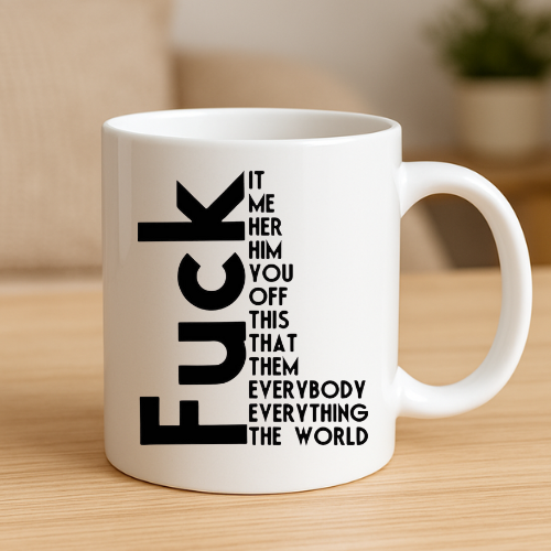 The F*ck List Mug