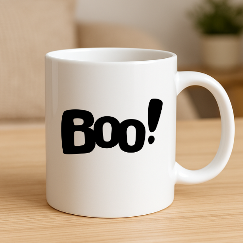 Boo Halloween Mug
