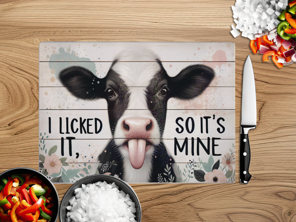 Funny Cow Cutting Board