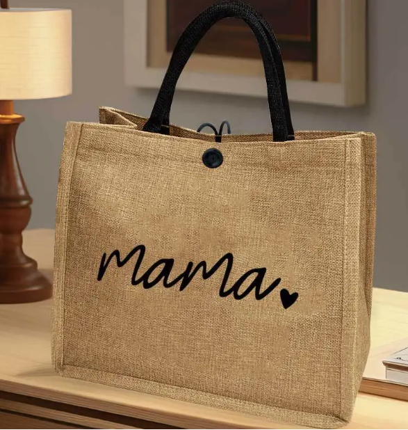 Personalised Custom Printed Eco Jute Bags