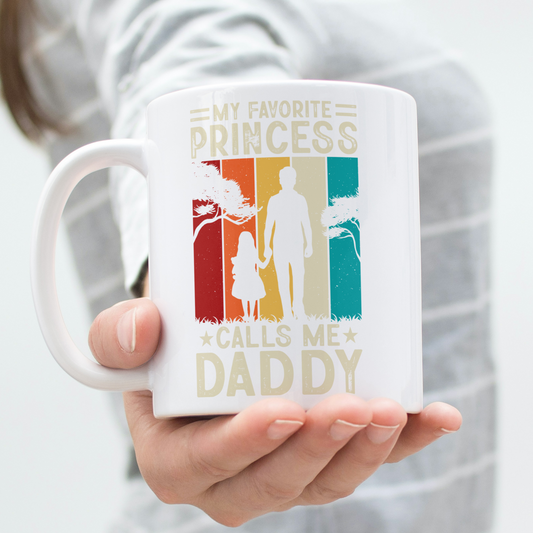 Father's Day Mug Gift - Dad's Princess