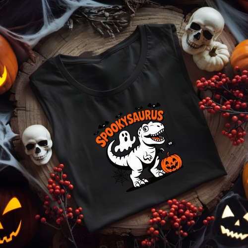 Spookysaurus Kids Halloween T-Shirt